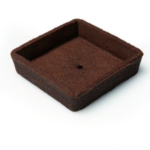 Coji de tarta mari patrate cu cacao Cassibba 80mm 48bucati